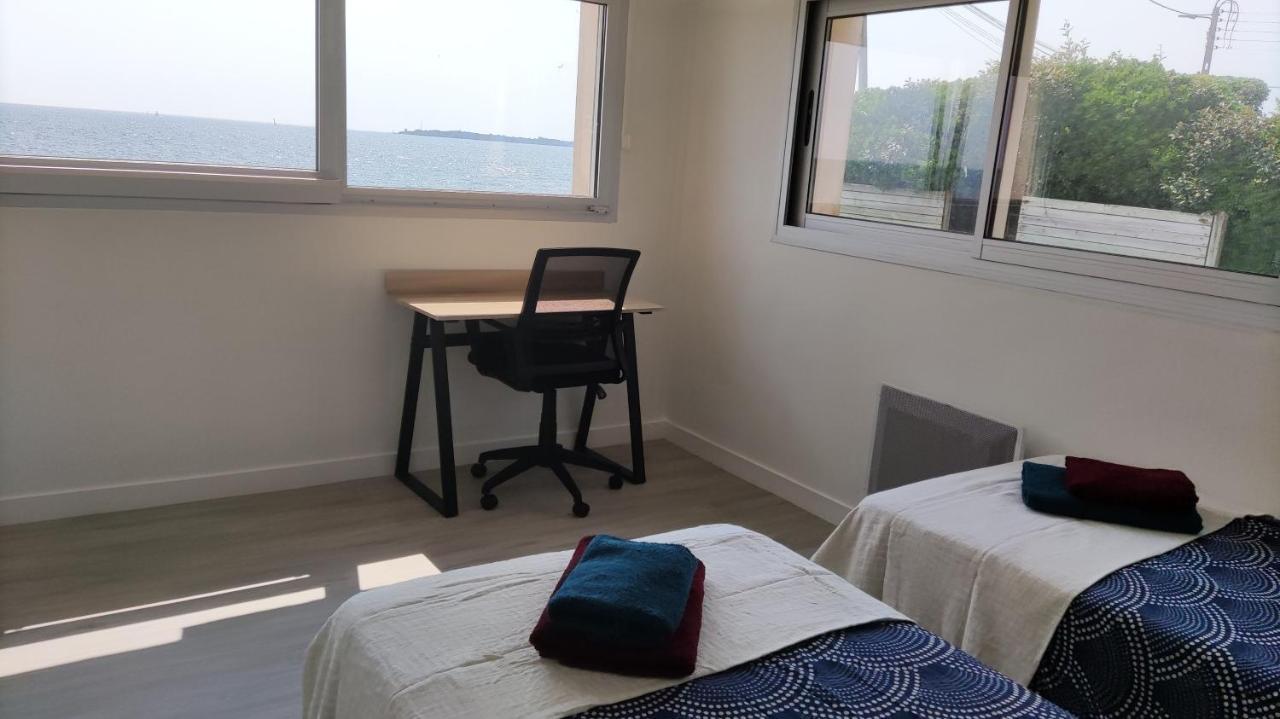 Appartement T3 De 74M2 Tres Lumineux Vue Panoramique Mer Et Plages Конкарно Экстерьер фото