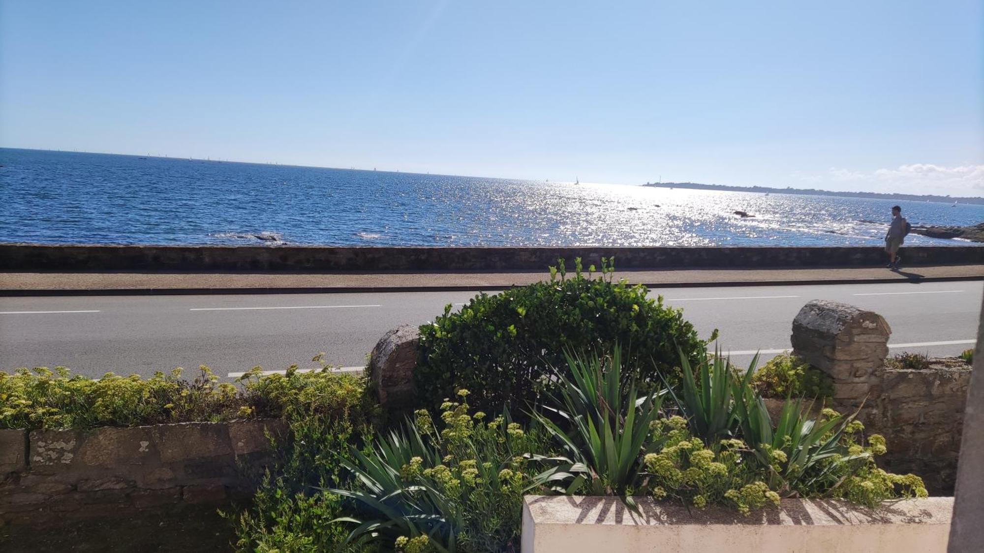 Appartement T3 De 74M2 Tres Lumineux Vue Panoramique Mer Et Plages Конкарно Экстерьер фото