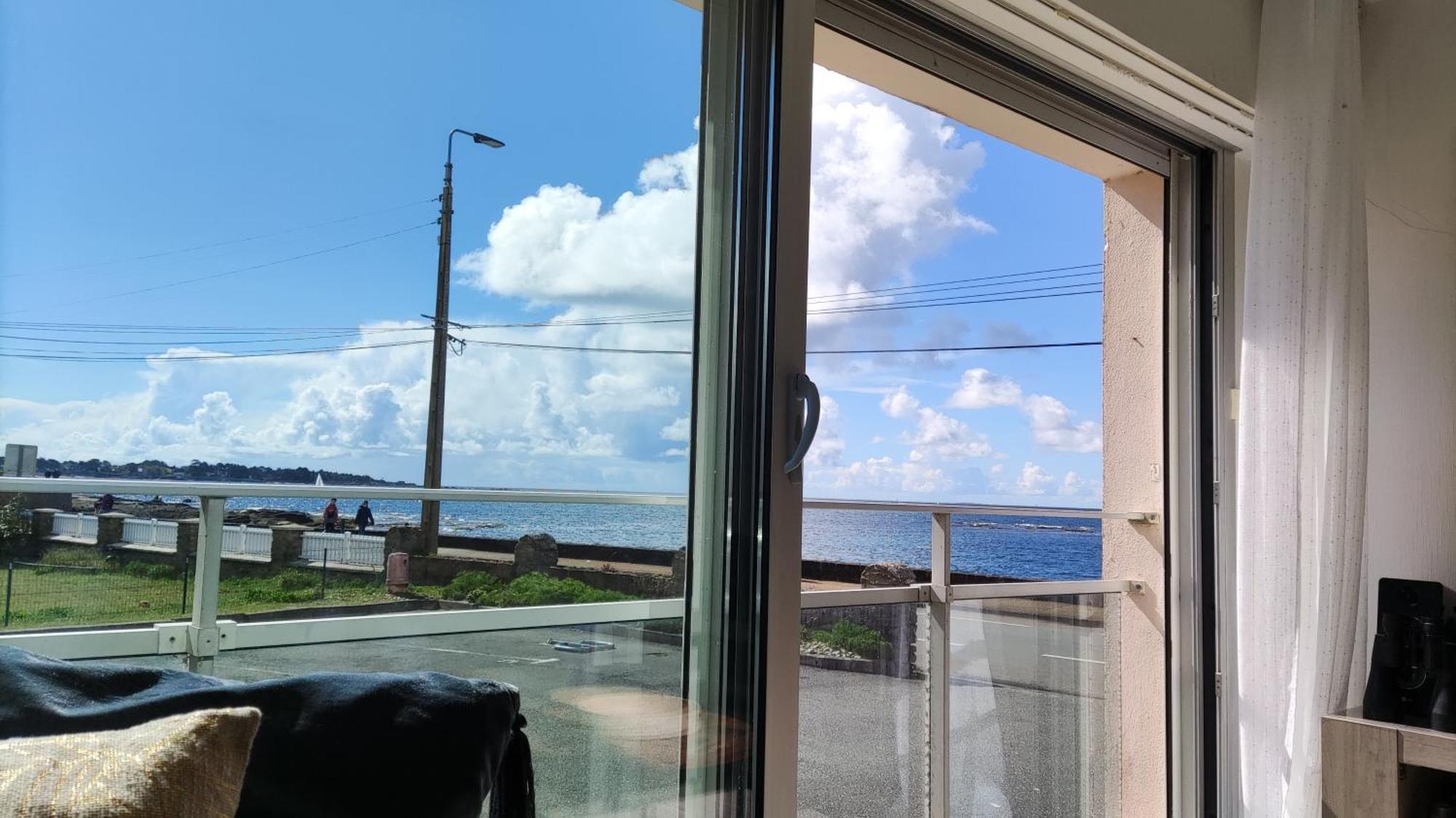 Appartement T3 De 74M2 Tres Lumineux Vue Panoramique Mer Et Plages Конкарно Экстерьер фото